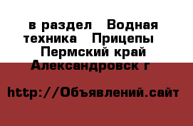  в раздел : Водная техника » Прицепы . Пермский край,Александровск г.